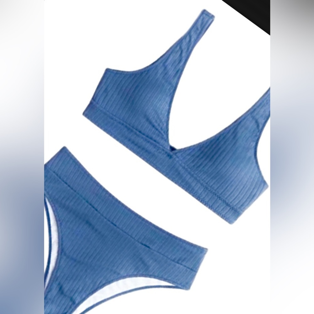 3/$50 • Highwaisted Ribbed Bikini